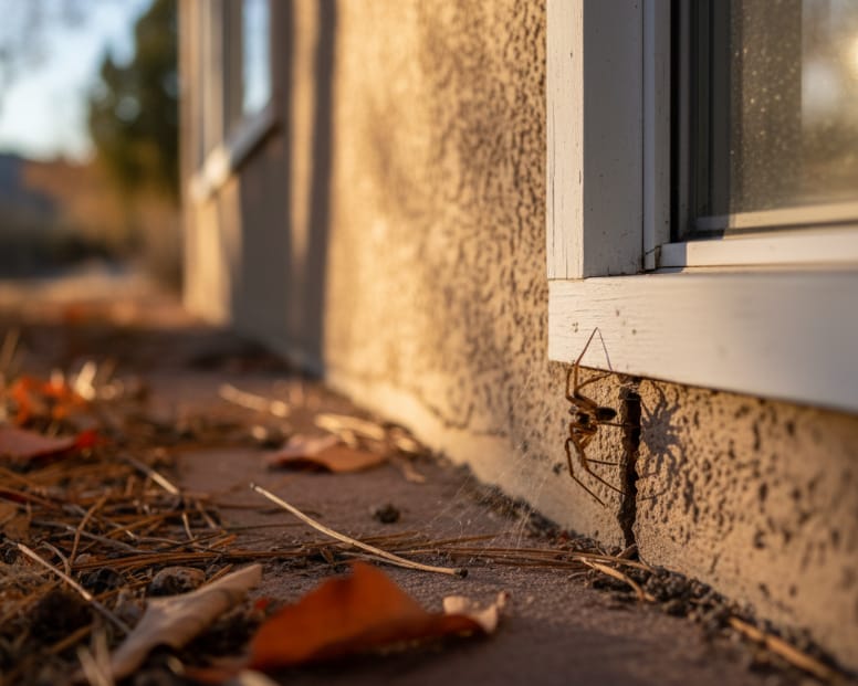 Spider control in fall